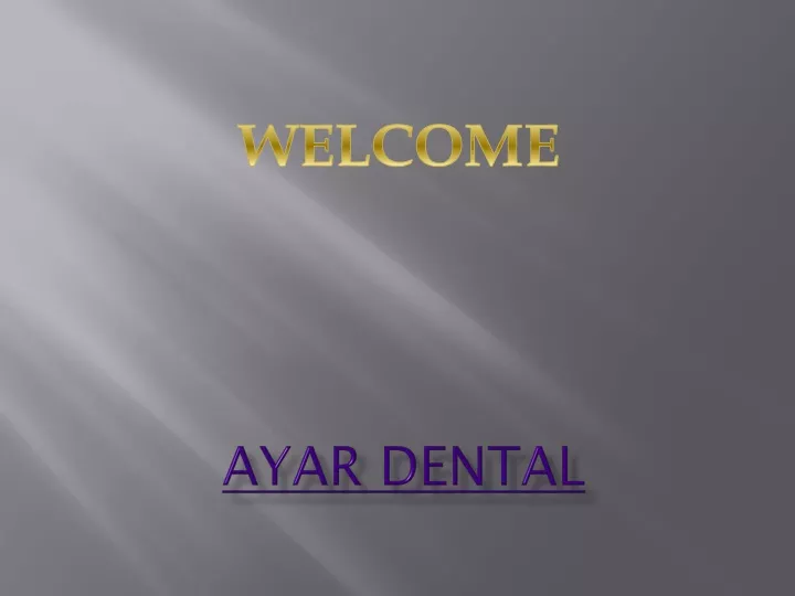 ayar dental