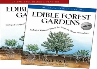 DOWNload ePub Edible Forest Gardens (2 volume set)