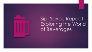 Beverages PDF