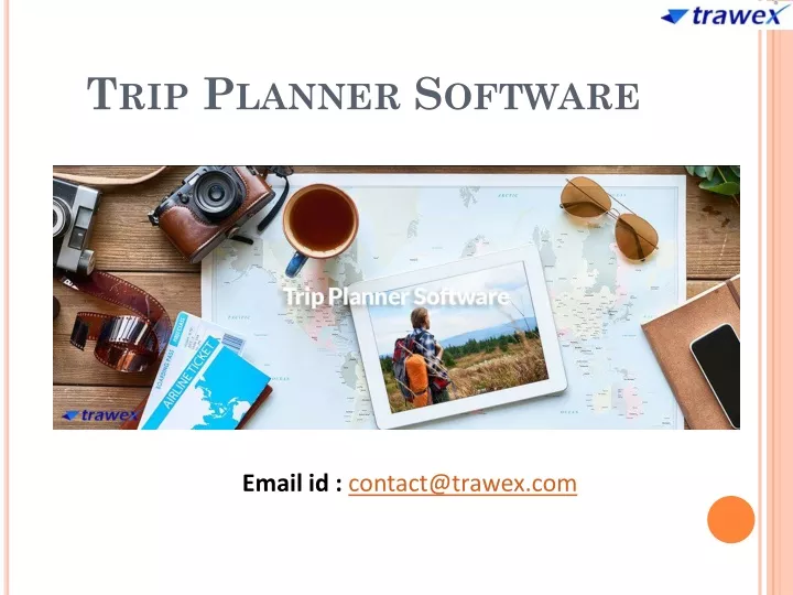 trip planner software