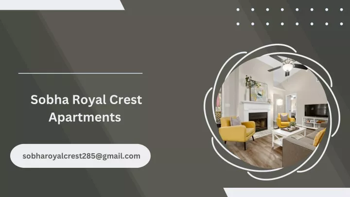 sobha royal crest apartments