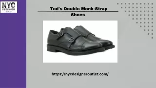 Tod's Double Monk-Strap Shoes by NYC Designer Outlet