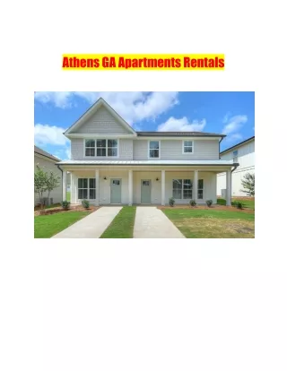 Athens Apartments Rentals