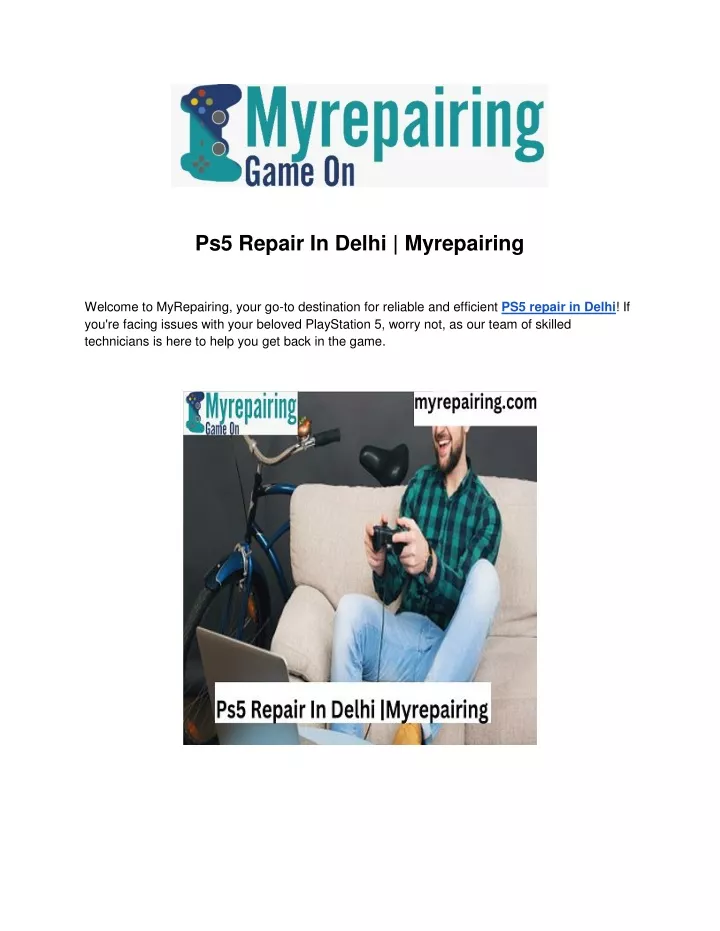 ps5 repair in delhi myrepairing