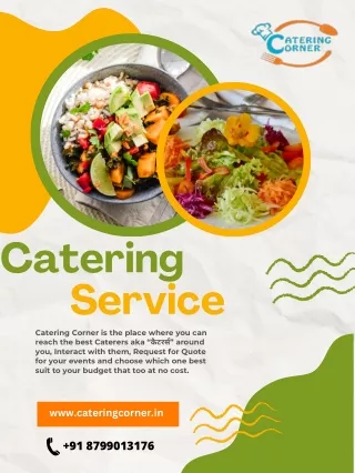 Catering Services Near Me | Find Best Caterers | Catering Corner