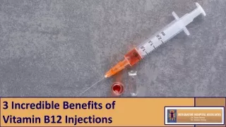 Supercharge Your Well-being: 3 Life-changing Benefits of Vitamin B12 Injections