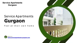 Service Apartments Gurgaon (1)