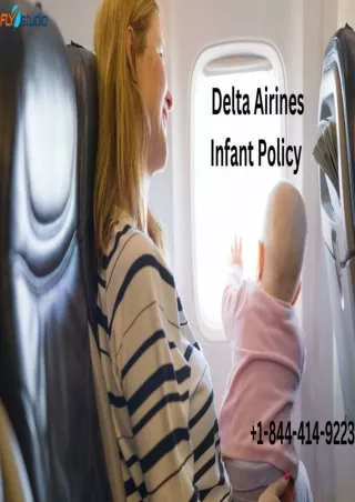 1-844-414-9223 How Can I add infant on Delta Airlines