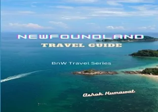 dOwnlOad Newfoundland Travel Guide (BnW Travel Series)