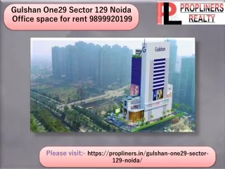 Gulshan One29 Sector 129 Noida Office space for rent 9899920199