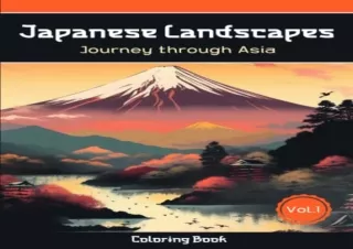 dOwnlOad Japanese Landscapes - Journey through Asia Vol.1: Discover 55 beautiful