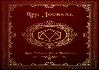 PDF RPG Journal: Role Playing Game Notebook | Mixed paper: Ruled, Graph, Hexagon