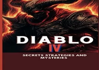PdF dOwnlOad Diablo IV: Secrets strategies and mysteries