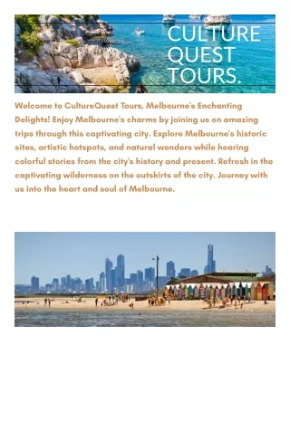 Unveiling the Hidden Marvels: Tours of Melbourne