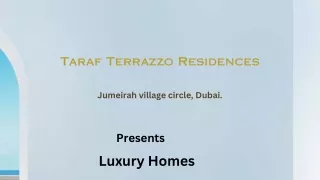 Taraf Terrazzo Residences -E-Brochure