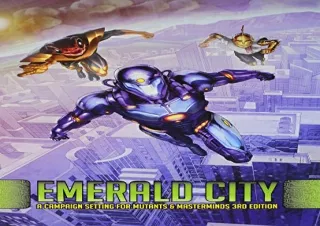 DOWNload ePub Mutants Masterminds Emerald City (Mutants and Masterminds)