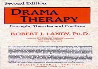 Download PDF Drama Therapy: Concepts, Theories, and Practices