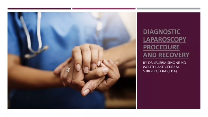 diagnostic laparoscopy procedure and recovery
