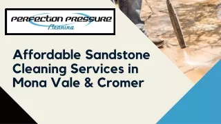 Affordable Sandstone Cleaning Services in Mona Vale & Cromer