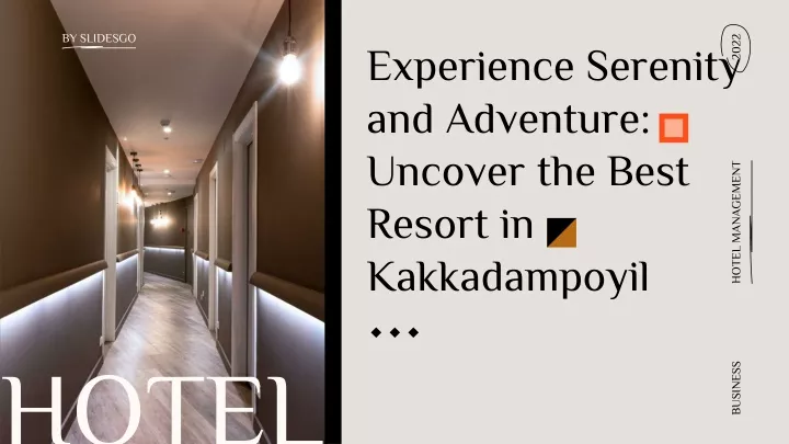 experience serenity and adventure uncover the best resort in kakkadampoyil