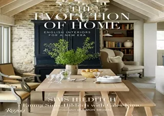 Pdf Book The Evolution of Home: English Interiors for a New Era