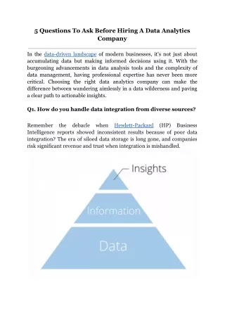 5 questions to ask before hiring a data analytics