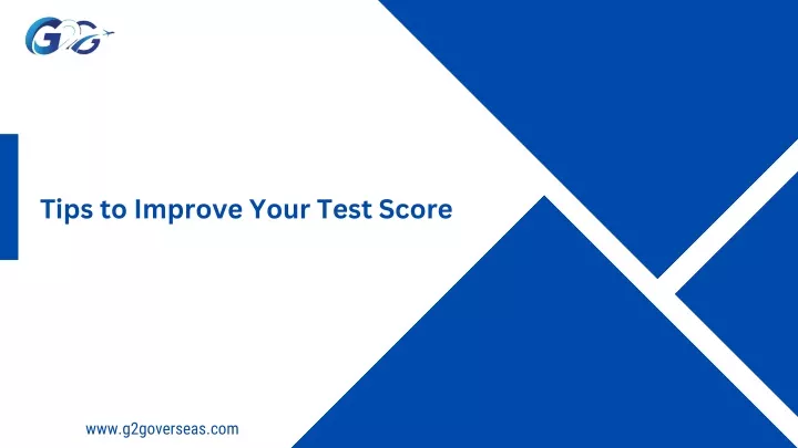 tips to improve your test score