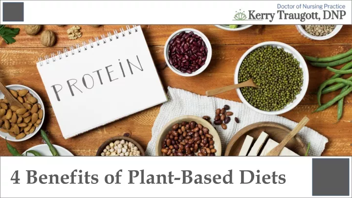 4 benefits of plant based diets