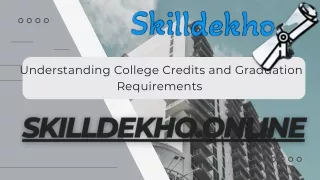 How Many Credits to Graduate Easily ||Crack Jobs in 2023 by skilldekho