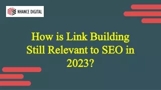 how is link building how is link building still