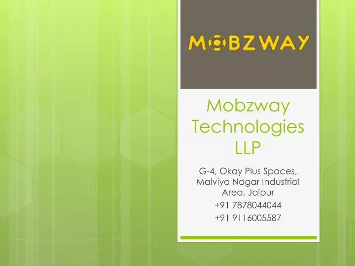 mobzway technologies llp