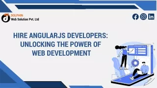 Hire AngularJS Developers: Upskill Your Web Projects with Top Talent!