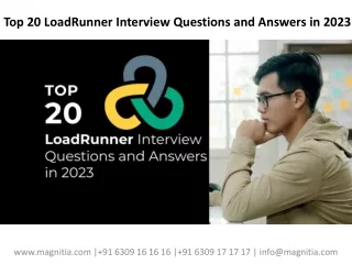 top 20 loadrunner interview questions and answers