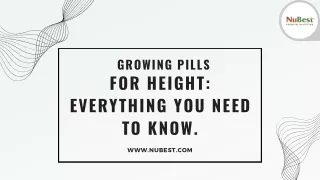 growing pills