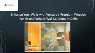 Veneer Wall Panels - Ventura International
