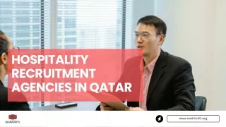 hospitality recruitment agencies in qatar
