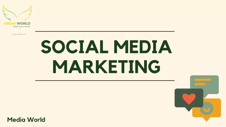 social media marketing