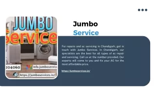 jumbo Service - Check Out Latest Offer In Ac Service In Tricity