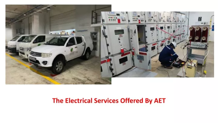 the electrical services offered by aet