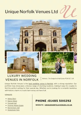 uniquenorfolkvenues.co.uk