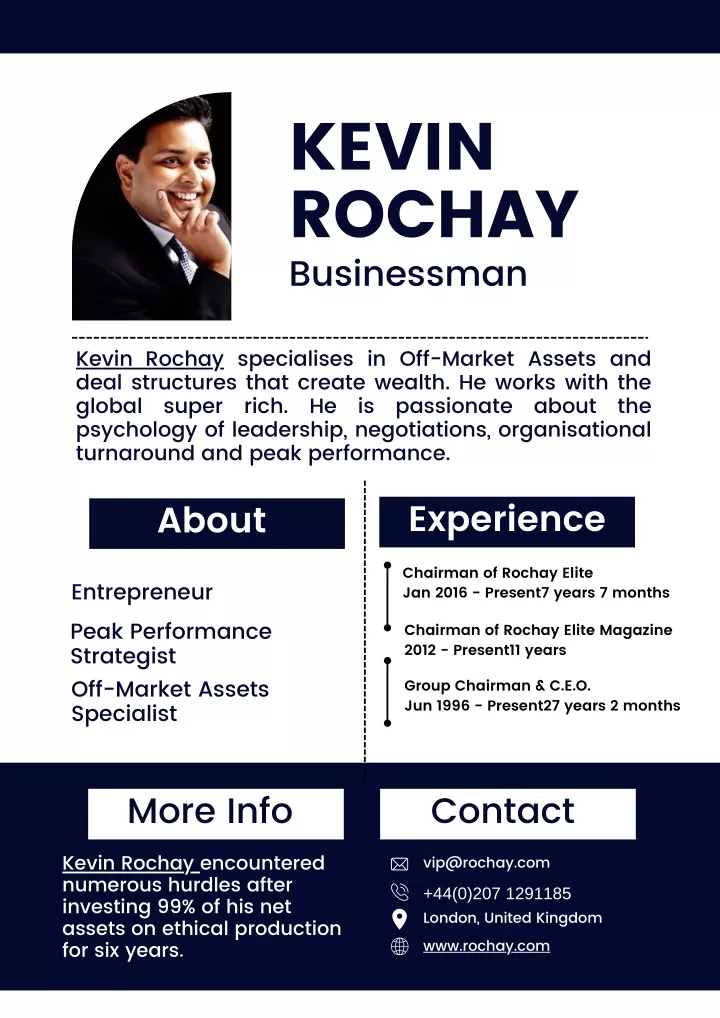 kevin rochay businessman