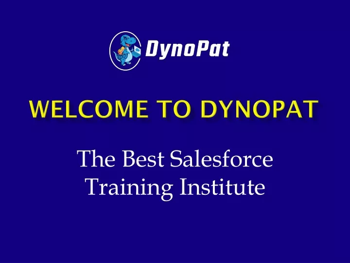 welcome to dynopat