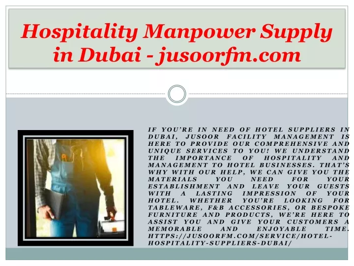 hospitality manpower supply in dubai jusoorfm com