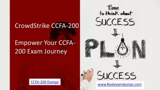 Your Path to CCFA-200 Excellence: Top-notch Dumps to Follow
