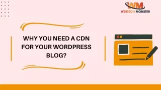 Why You Need A CDN for Your WordPress Blog