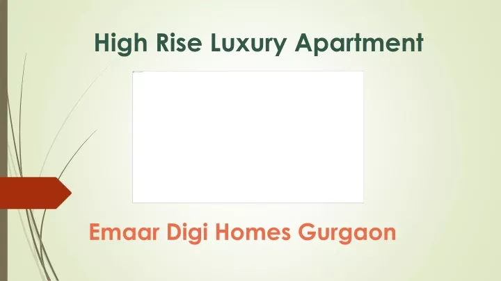 high rise luxury apartment