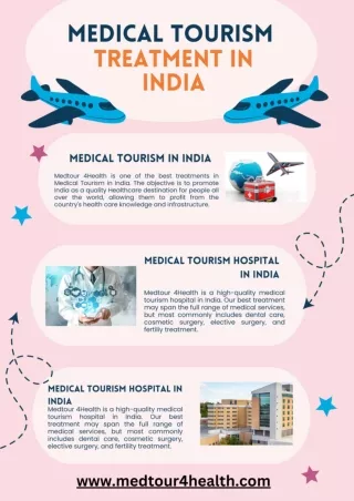 Medtour 4Health is The Most Popular Medical Tourism Treatment in India