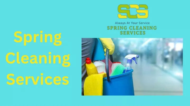 spring cleaning services