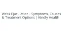 weak ejaculation symptoms - slide 1