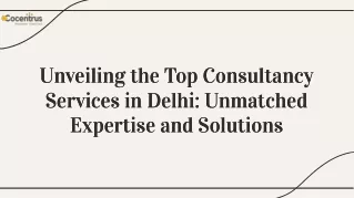 Best Consultancy In Delhi